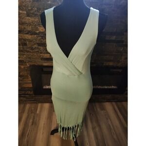 Estam Mint Green Flapper Dress Size Small New Without Tags